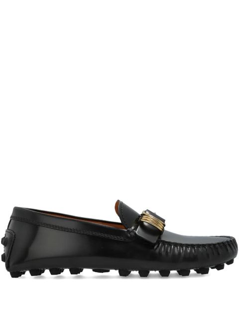 Tod's leather buckle loafers - Black - zdjęcie produktu nr 1