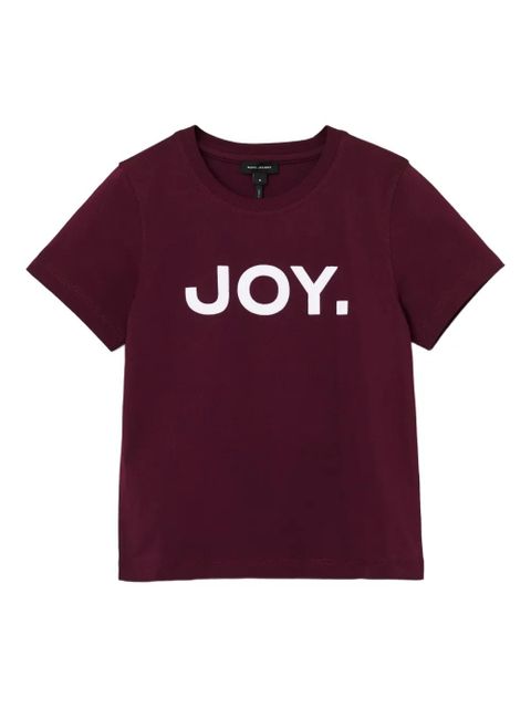 Marc Jacobs joy-print cotton T-shirt - Red - zdjęcie produktu nr 1