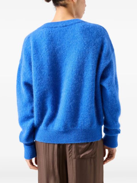 American Vintage Vitow long-sleeve sweater - Blue