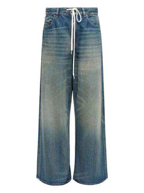 MM6 Maison Margiela wide-leg jeans - Blue - zdjęcie produktu nr 1