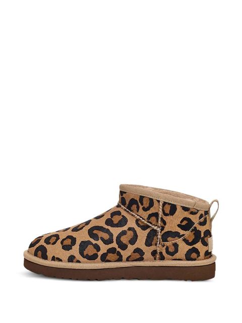 UGG leopard-print ankle boots - Neutrals