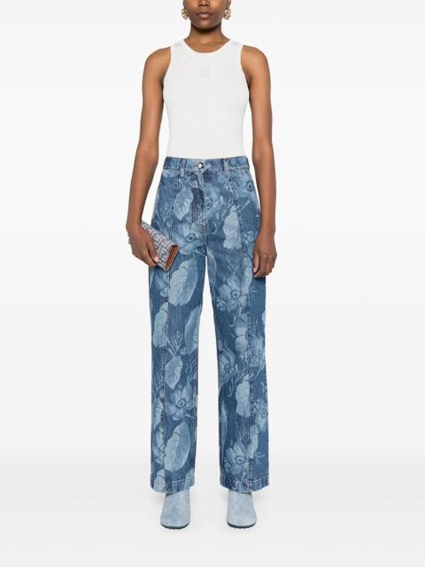 FENDI jersey tank top - Neutrals