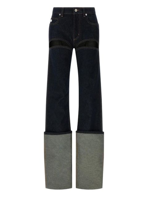 Jean Paul Gaultier maxi turn-up jeans - Blue - zdjęcie produktu nr 1