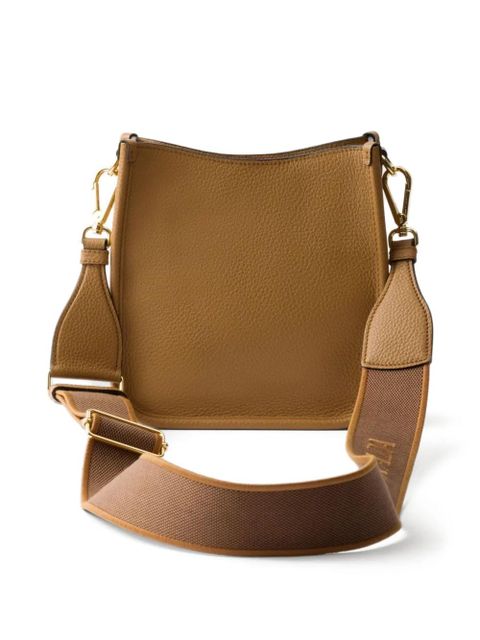 Prada mini leather shoulder bag - Brown - zdjęcie produktu nr 2