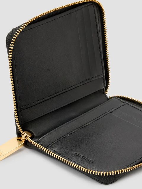 AllSaints portfel skórzany LENA HEX