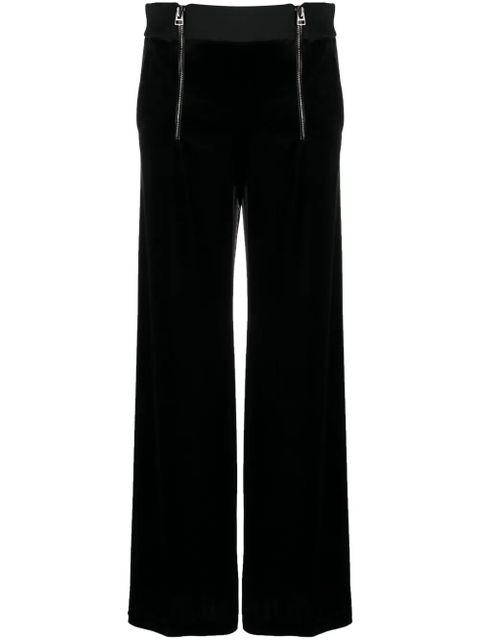 TOM FORD high-waisted wide-leg trousers - Black - zdjęcie produktu nr 1