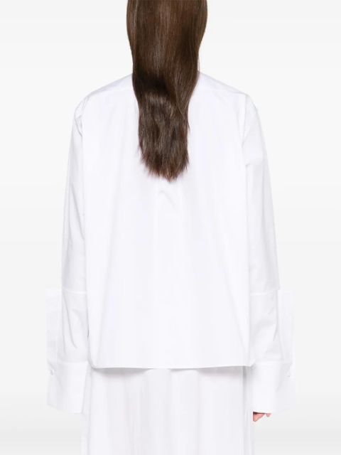 Jil Sander organic-cotton poplin shirt - White