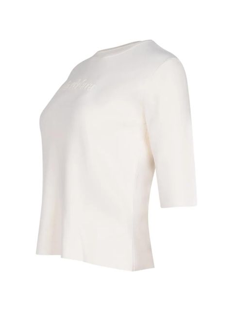 Max Mara three-quarter-sleeve T-shirt - White - zdjęcie produktu nr 1