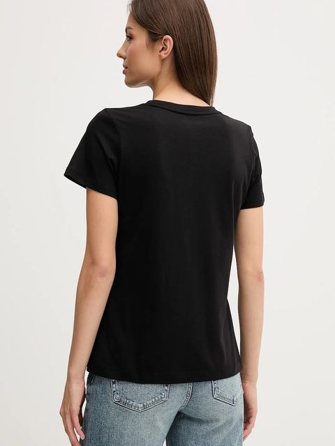 Dkny t-shirt damski kolor czarny DJ4T1265