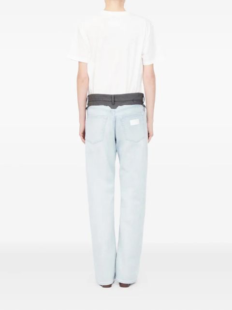 MM6 Maison Margiela 5-pocket tailored trousers - Blue