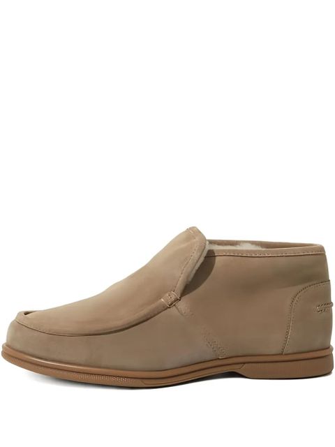 Yves Salomon Merinillo leather slip-on boots - Brown - zdjęcie produktu nr 1