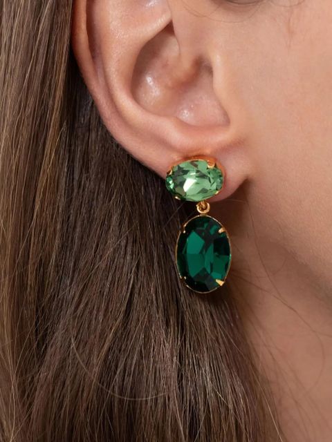 Jennifer Behr Lenora oval earrings - Gold - zdjęcie produktu nr 2