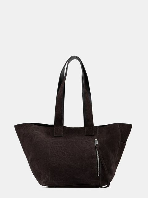 AllSaints torebka zamszowa ALBA