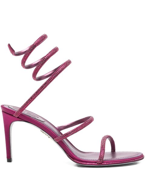 René Caovilla 105mm Cleo sandals - Purple - zdjęcie produktu nr 1