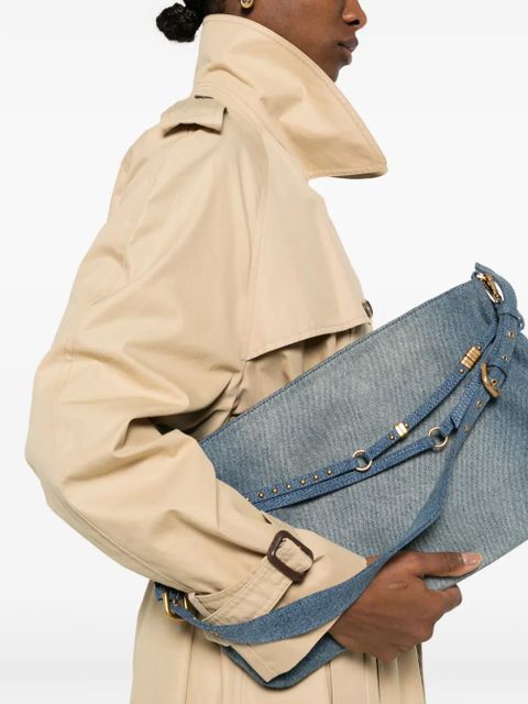 PINKO studded-strap shoulder bag - Blue - zdjęcie produktu nr 2