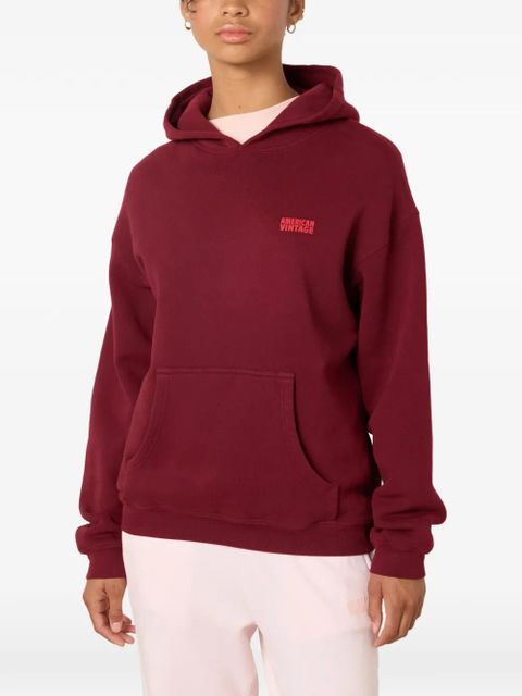 American Vintage Izubird hoodie - Red