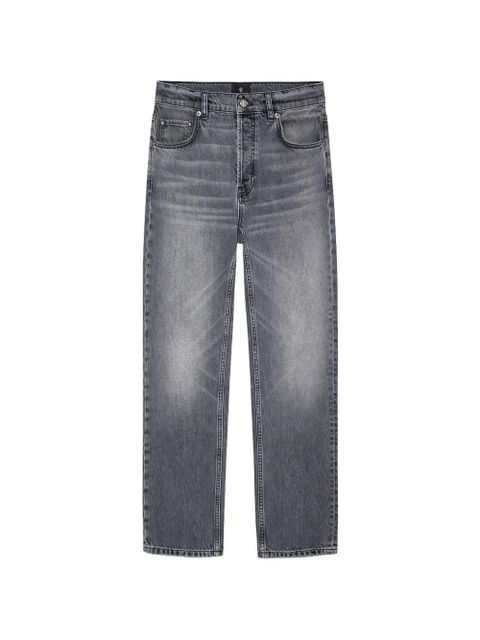 ANINE BING Kate washed-effect jeans - Grey - zdjęcie produktu nr 1