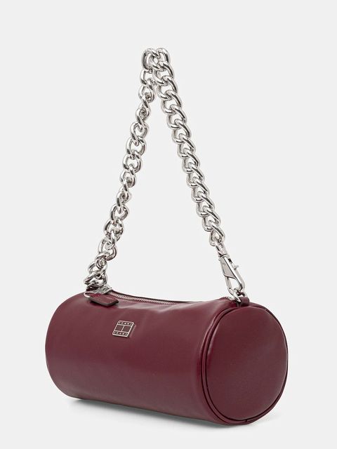 Tommy Jeans torebka kolor bordowy AW0AW17893 - zdjęcie produktu nr 2