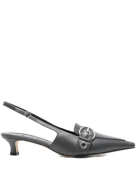 Aeyde 40mm Davina pumps - Grey - zdjęcie produktu nr 1