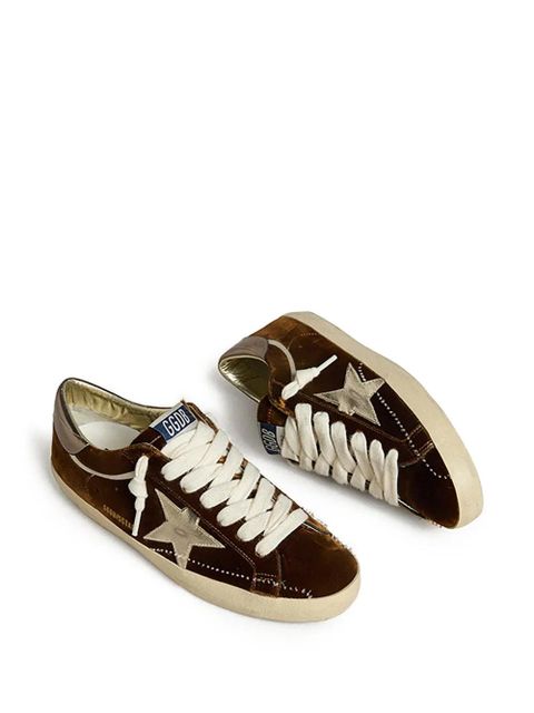 Golden Goose Super Star velvet sneakers - Brown - zdjęcie produktu nr 2