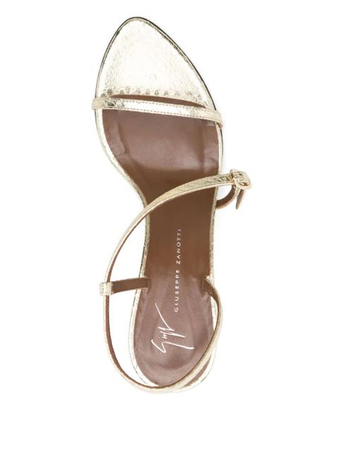 Giuseppe Zanotti 90mm Audrinette sandals - Gold - zdjęcie produktu nr 2