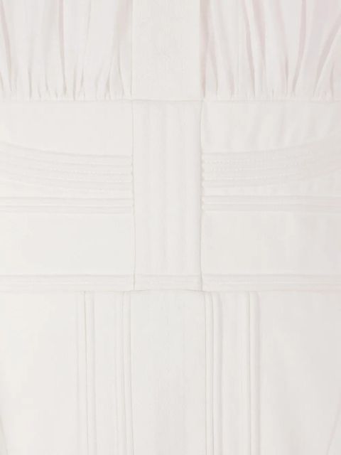 ZIMMERMANN pleated dress - White