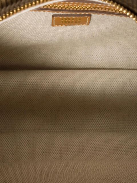 Miu Miu Pocket corduroy shoulder bag - Brown