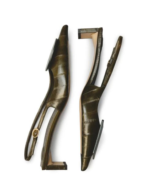 Jacquemus Duelo slingback pumps - Green