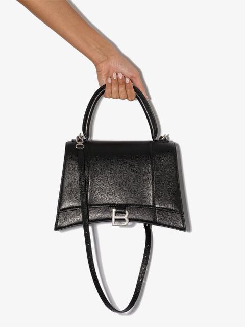 Balenciaga medium Hourglass shoulder bag - Black
