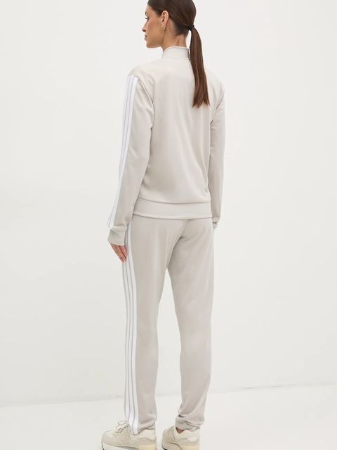adidas dres 3-Stripes damski kolor szary JD2686