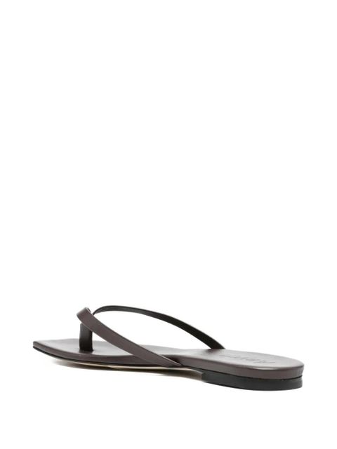 Aeyde Renee flip flop - Brown