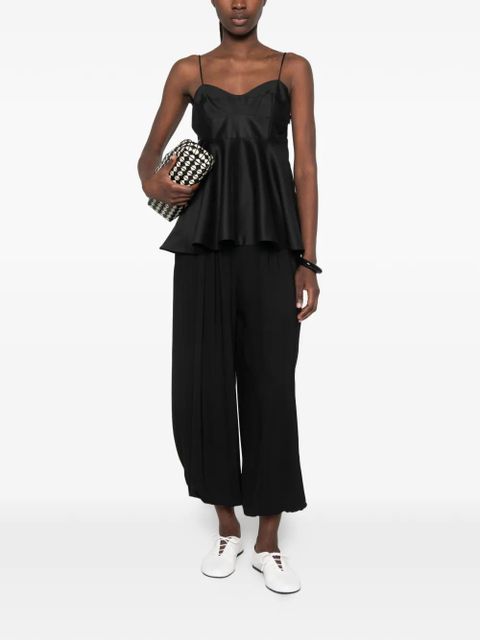 Róhe flared top - Black - zdjęcie produktu nr 2