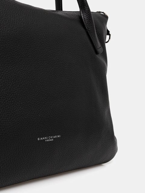 Gianni Chiarini torebka zamszowa CINDY kolor czarny BS.11700.CM - zdjęcie produktu nr 2