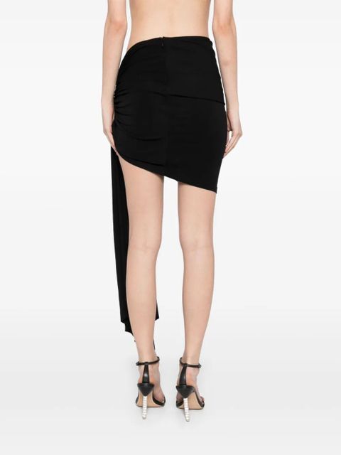 Christopher Esber arced nicro skirt - Black