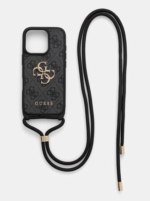 Guess etui na telefon iPhone 16 Pro kolor czarny GUHCP16LP4GMGCRK - zdjęcie produktu nr 1