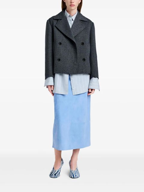 Proenza Schouler Nadia midi skirt - Blue