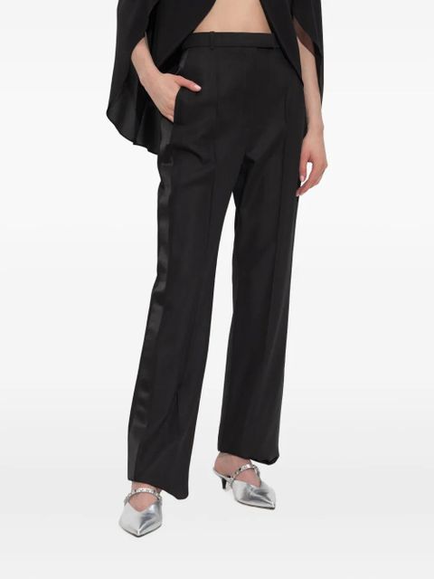 Alexander McQueen high-waisted tailored trousers - Black