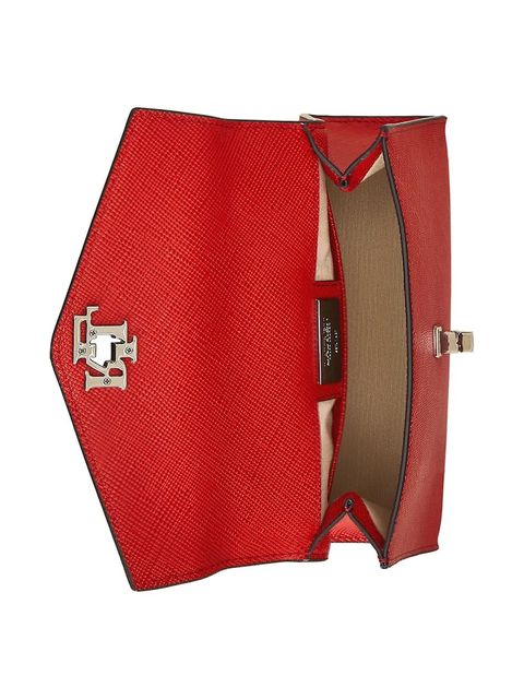 Lauren Ralph Lauren torebka skórzana kolor pomarańczowy 431966765 - zdjęcie produktu nr 2