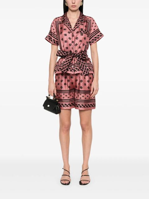 Dolce & Gabbana DNA logo-print shirt - Pink - zdjęcie produktu nr 2