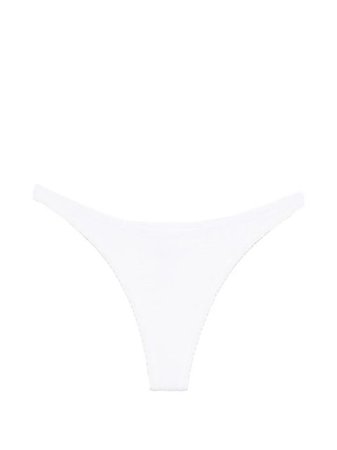 MC2 Saint Barth crinkle bikini bottoms - White - zdjęcie produktu nr 1