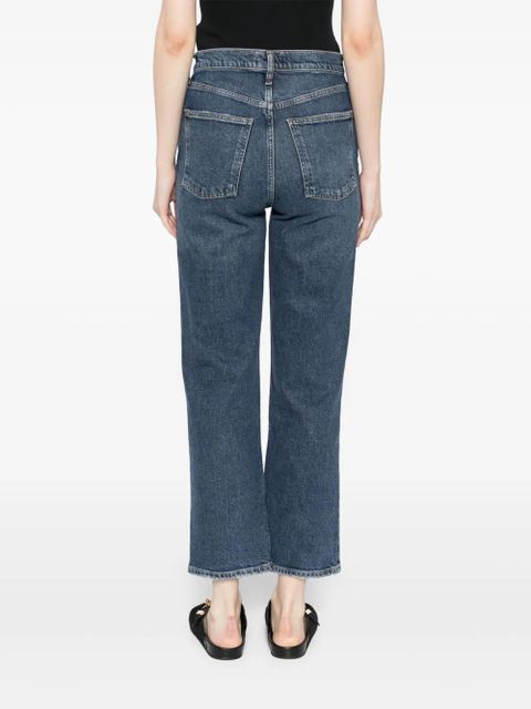 AGOLDE cut-out detailing tank top - Blue