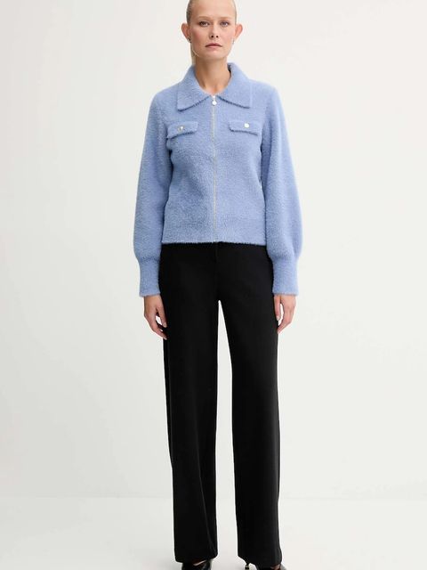 Morgan kardigan MDOMI damski kolor niebieski lekki MDOMI - zdjęcie produktu nr 2