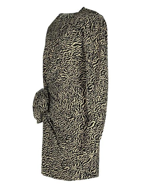 ISABEL MARANT Dulce patterned mini dress - Black