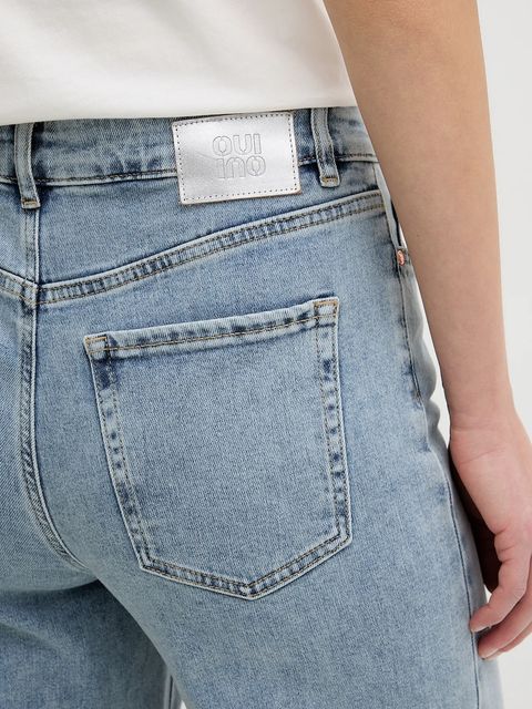 OUI jeansy damskie kolor niebieski 96143