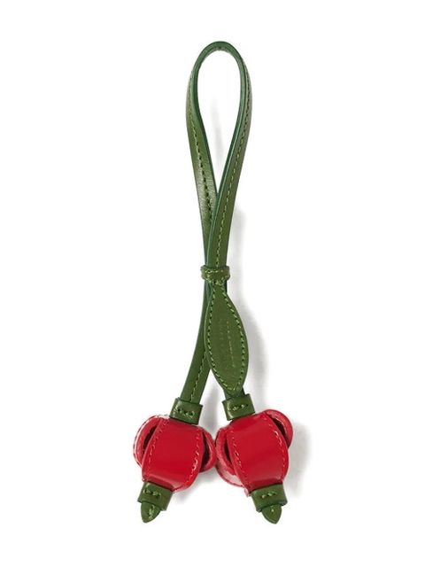 Jacquemus cherry-shape charm chain - Red - zdjęcie produktu nr 1