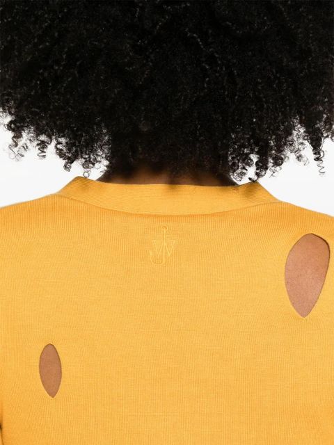 JW Anderson slit cardigan - Orange