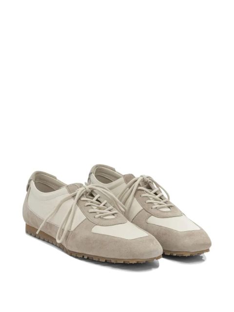 Aeyde Uma panelled suede sneakers - Neutrals - zdjęcie produktu nr 2