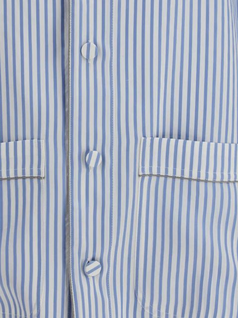 TOM FORD striped silk shirt - Blue