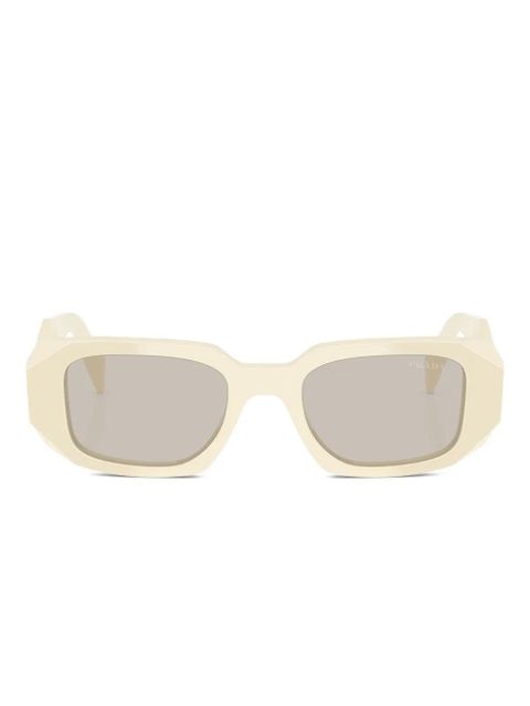Prada Eyewear rectangle-frame sunglasses - White - zdjęcie produktu nr 1