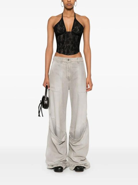 MISBHV lace corset top - Black